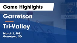 Garretson  vs Tri-Valley  Game Highlights - March 2, 2021