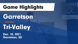 Garretson  vs Tri-Valley  Game Highlights - Dec. 18, 2021