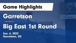 Garretson  vs Big East 1st Round Game Highlights - Jan. 6, 2022