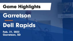 Garretson  vs Dell Rapids  Game Highlights - Feb. 21, 2022