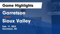 Garretson  vs Sioux Valley Game Highlights - Feb. 17, 2022
