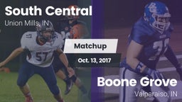 Matchup: South Central High vs. Boone Grove  2017