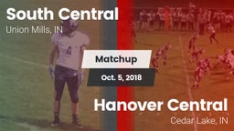 Matchup: South Central High vs. Hanover Central  2018
