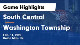 South Central  vs Washington Township  Game Highlights - Feb. 14, 2020