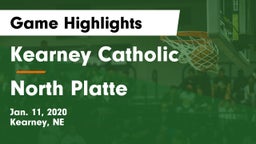 Kearney Catholic  vs North Platte  Game Highlights - Jan. 11, 2020