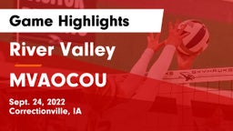 River Valley  vs MVAOCOU  Game Highlights - Sept. 24, 2022