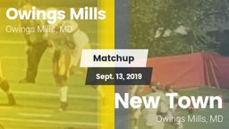 Matchup: Owings Mills High vs. New Town  2019
