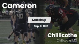 Matchup: Cameron  vs. Chillicothe  2017