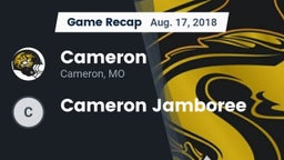 Recap: Cameron  vs. Cameron Jamboree 2018