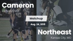 Matchup: Cameron  vs. Northeast  2018
