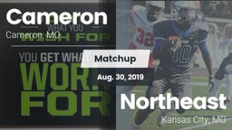 Matchup: Cameron  vs. Northeast  2019
