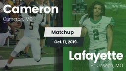 Matchup: Cameron  vs. Lafayette  2019