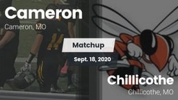 Matchup: Cameron  vs. Chillicothe  2020