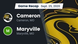 Recap: Cameron  vs. Maryville  2020