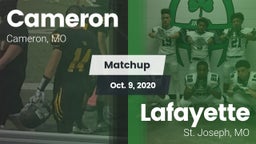 Matchup: Cameron  vs. Lafayette  2020