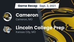 Recap: Cameron  vs. Lincoln College Prep  2021