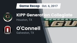 Recap: KIPP Generation Collegiate vs. O'Connell  2017