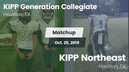 Matchup: KIPP Generation vs. KIPP Northeast  2019