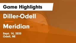 Diller-Odell  vs Meridian  Game Highlights - Sept. 14, 2020