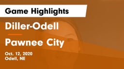 Diller-Odell  vs Pawnee City  Game Highlights - Oct. 12, 2020