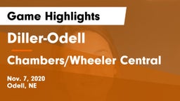 Diller-Odell  vs Chambers/Wheeler Central  Game Highlights - Nov. 7, 2020