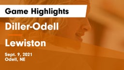 Diller-Odell  vs Lewiston  Game Highlights - Sept. 9, 2021