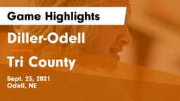 Diller-Odell  vs Tri County  Game Highlights - Sept. 23, 2021