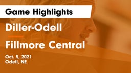 Diller-Odell  vs Fillmore Central  Game Highlights - Oct. 5, 2021