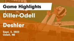 Diller-Odell  vs Deshler  Game Highlights - Sept. 3, 2022
