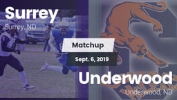 Matchup: Surrey vs. Underwood  2019