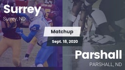 Matchup: Surrey vs. Parshall  2020