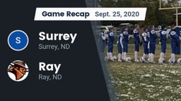 Recap: Surrey  vs. Ray  2020