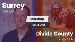 Matchup: Surrey vs. Divide County  2020