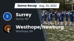 Recap: Surrey  vs. Westhope/Newburg  2022