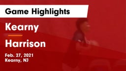 Kearny  vs Harrison  Game Highlights - Feb. 27, 2021