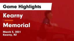 Kearny  vs Memorial  Game Highlights - March 5, 2021