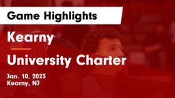 Kearny  vs University Charter Game Highlights - Jan. 10, 2023