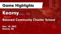 Kearny  vs Beloved Community Charter School Game Highlights - Dec. 18, 2023