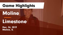 Moline  vs Limestone  Game Highlights - Dec. 26, 2019