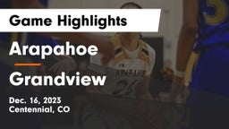 Arapahoe  vs Grandview  Game Highlights - Dec. 16, 2023