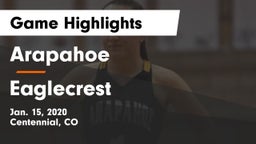 Arapahoe  vs Eaglecrest  Game Highlights - Jan. 15, 2020