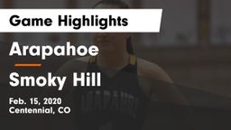 Arapahoe  vs Smoky Hill  Game Highlights - Feb. 15, 2020
