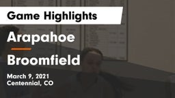 Arapahoe  vs Broomfield  Game Highlights - March 9, 2021