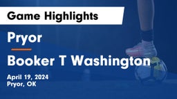 Pryor  vs Booker T Washington  Game Highlights - April 19, 2024
