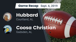 Recap: Hubbard  vs. Coosa Christian  2019