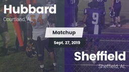 Matchup: Hubbard  vs. Sheffield  2019