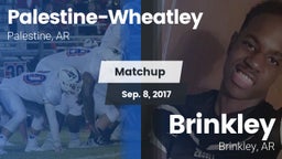 Matchup: Palestine-Wheatley vs. Brinkley  2017