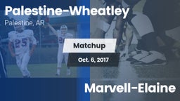 Matchup: Palestine-Wheatley vs. Marvell-Elaine  2017