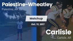 Matchup: Palestine-Wheatley vs. Carlisle  2017