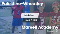 Matchup: Palestine-Wheatley vs. Marvell Academy  2018